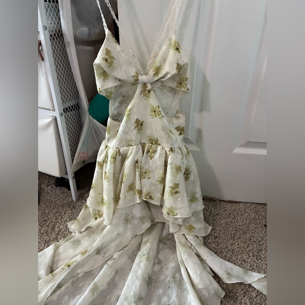 Floral Layered Maxi Dress